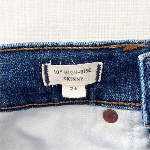 Madewell High-Rise Skinny Jeans Cutout Tulip Hem Edition - Picture 13 of 15